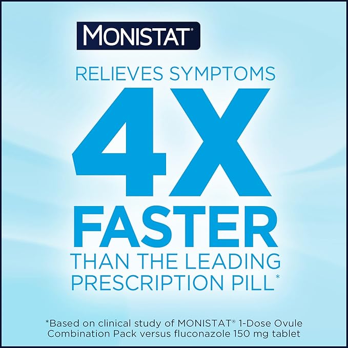 Monistat 1 Day Yeast Infection Treatment 1 Prefilled 1 Pack