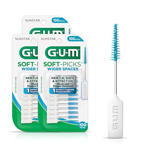 GUM Soft-Picks Wide Space, Easy to 100ct (3pk) (3pk)