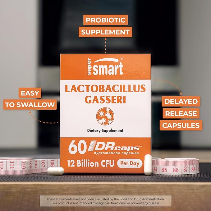 Supersmart - Lactobacillus Gasseri 12 Billion 60 DR