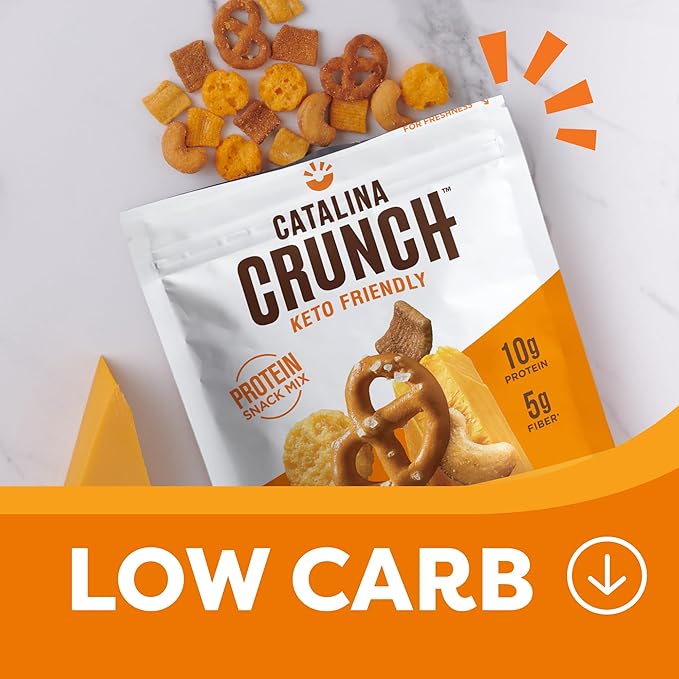 Catalina Crunch Mix Cheddar Protein Snack Mix 5