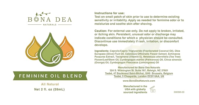 The Original All Natural Feminine Deodorant Spray 2 oz