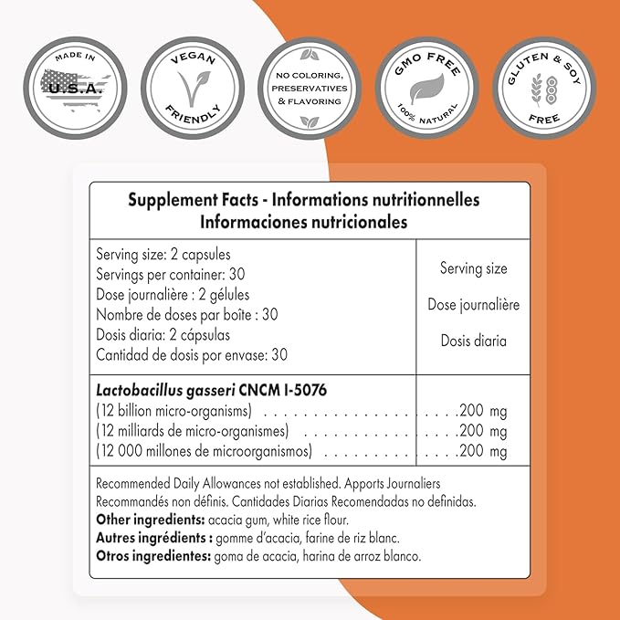 Supersmart - Lactobacillus Gasseri 12 Billion 60 DR