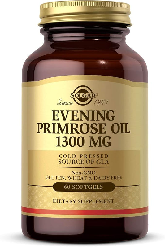 Solgar Evening Primrose Oil 1300 mg, 60 Softgels 60 Servings