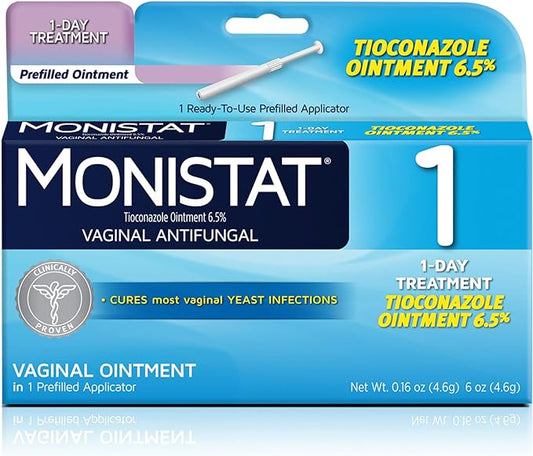 Monistat 1 Day Yeast Infection Treatment 1 Prefilled 1 Pack