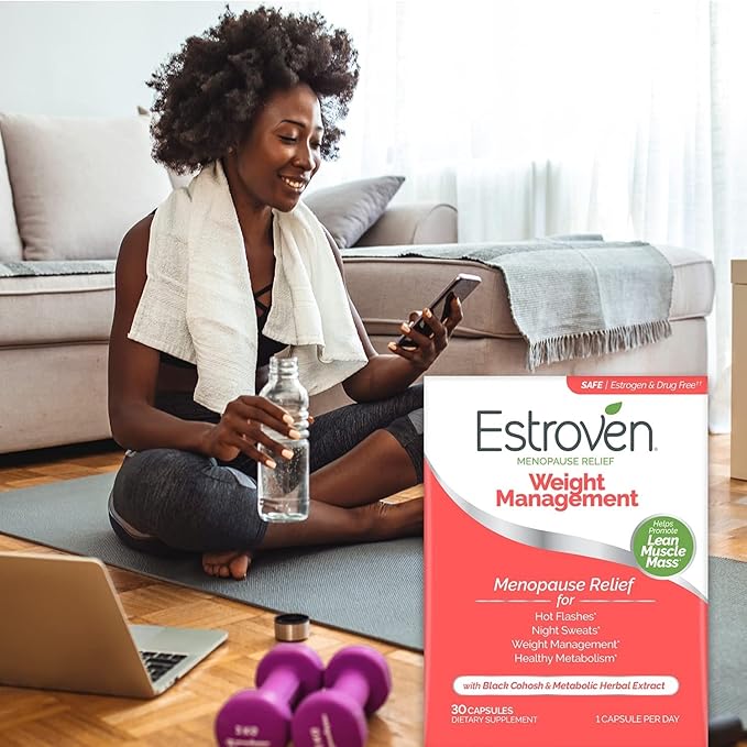 Estroven Weight Management for Menopause Relief 30 Ct.
