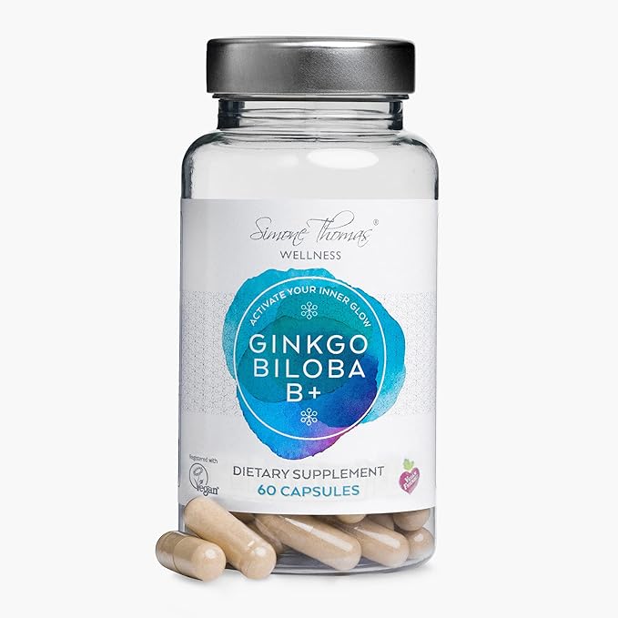 Ginkgo Biloba B+ Supplements 2000mg | |(60 Capsules)