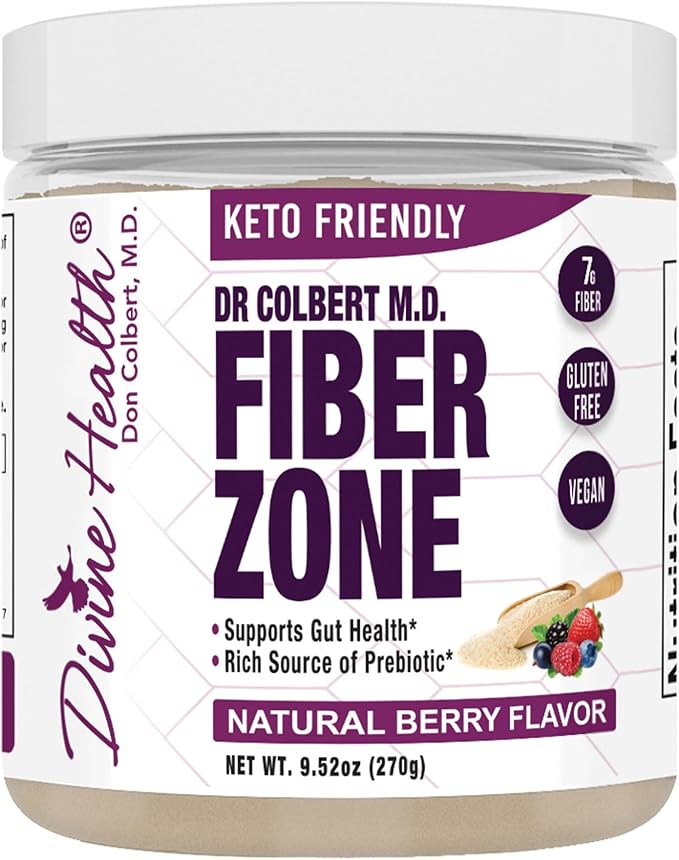 Divine Health Dr Colbert MD Fiber 6g Fiber 9.52 oz
