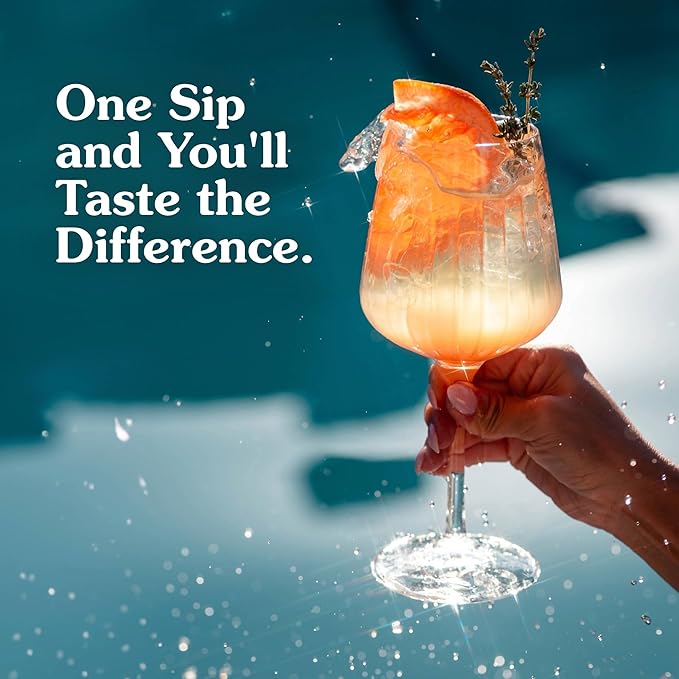 Sovány Sparkling Water, Tangerine, Seltzer Water Drinks, USDA Organic, Made With Real Fruit, Non-GMO, Vegan, No Added Sugar, Low Calorie, 12 fl oz, 24 Pack