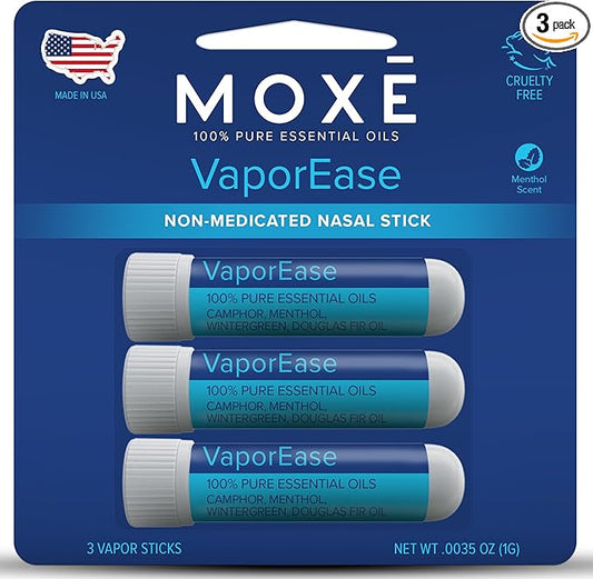 MOXE Product Image VaporEase, Portable Nasal 3 Pack
