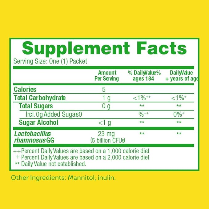 Culturelle Women's and Kids Daily Probiotics 30 Count 30 Single