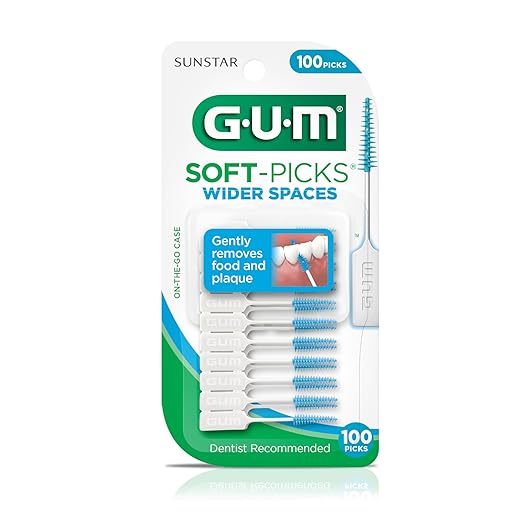 GUM Soft-Picks Wide Space, Easy to 100ct (3pk) (3pk)