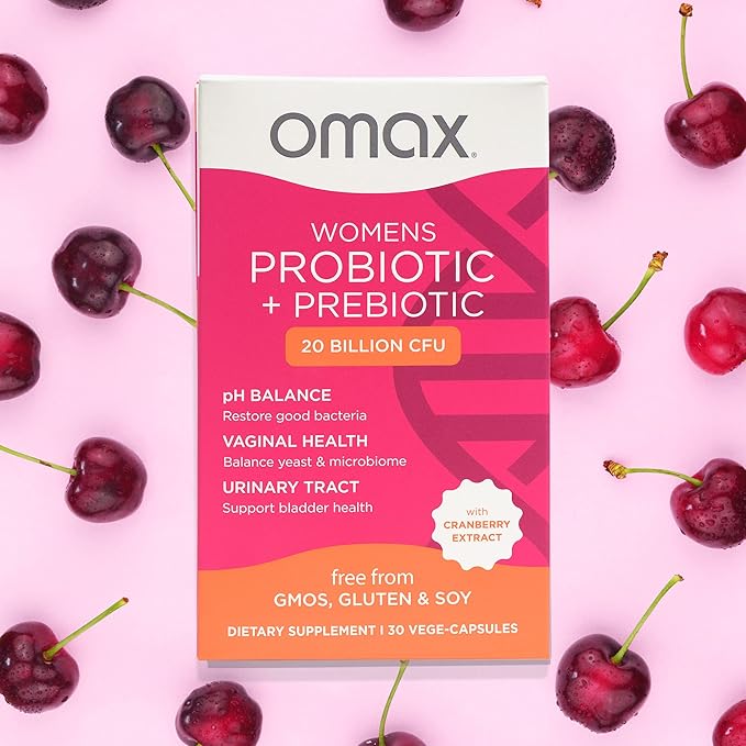 Omax Health Prebiotics and Probiotics Complex