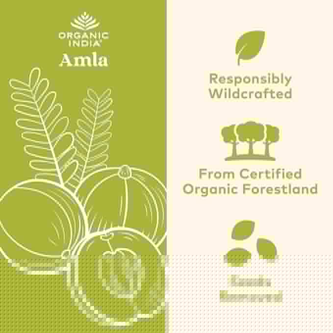 ORGANIC INDIA Amla Capsules Organic 90 Capsules