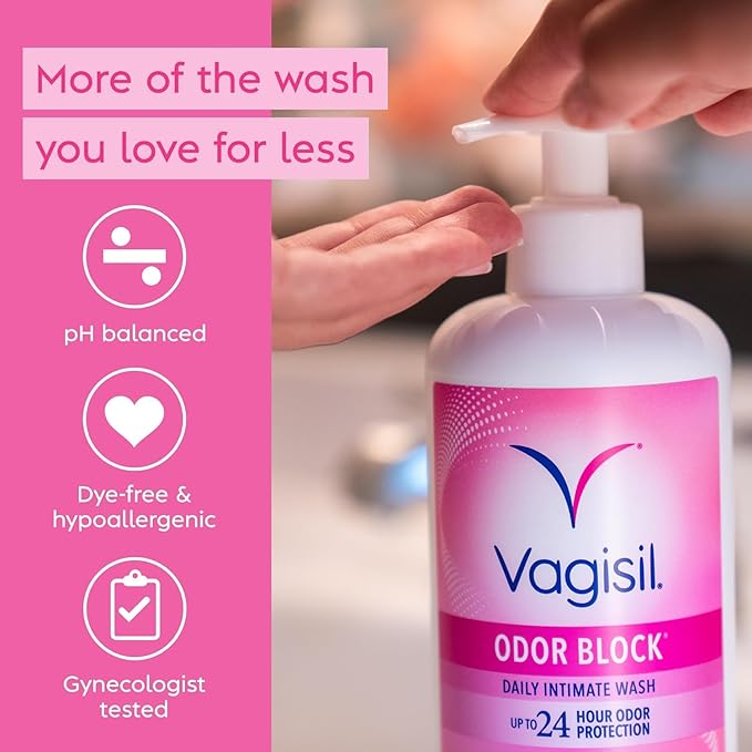 Vagisil Feminine Wash for Intimate Area 16.9 oz