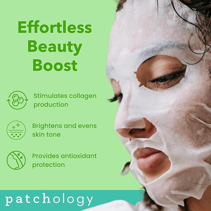 Patchology Aloe Vera Face Mask B5 and (4 Ct)