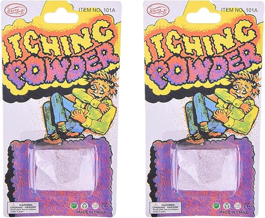 2Pcs Purple Funny Itching Powder Safe