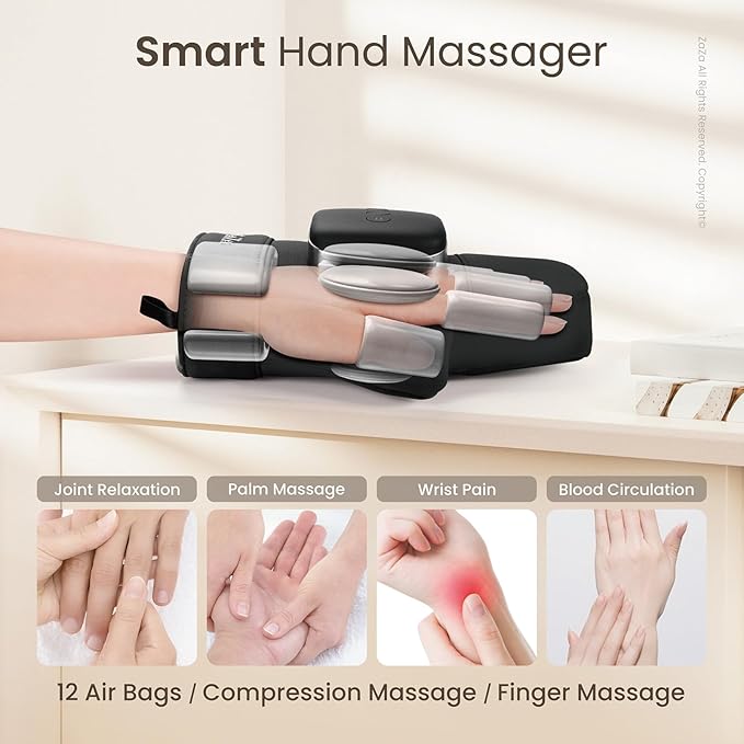 zaza Hand Massager ｗith Heat and