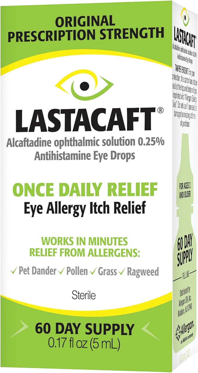 Lastacaft Once Daily Eye Allergy Itch 60 Day 0.17 Fl 1)
