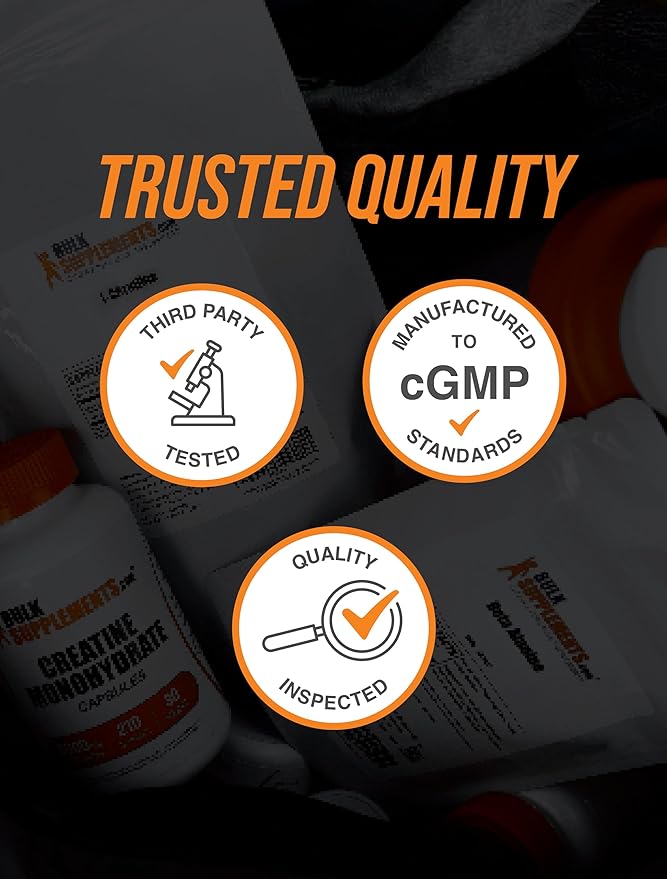 BulkSupplements.com 5-HTP Powder 5-Hydroxytryptophan, 5 5 HTP 5-HTP 200mg, 200mg, Mood 200mg per 250g (8.8 (8.8 oz) 1)