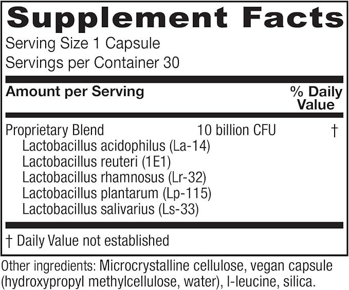 Vitanica FemEcology, Vaginal and Intestinal Probiotic 30 Capsules