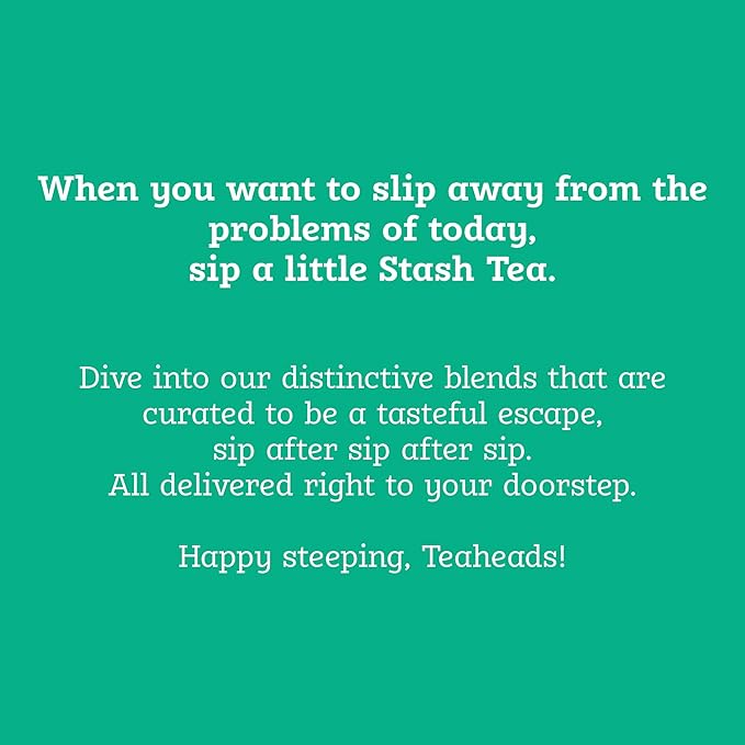 Stash Tea Moroccan Mint Green Tea - Caffeinated, Non-GMO Project Verified Premium Tea with No Artificial Ingredients, 20 Count (Pack of 6) - 120 Bags Total