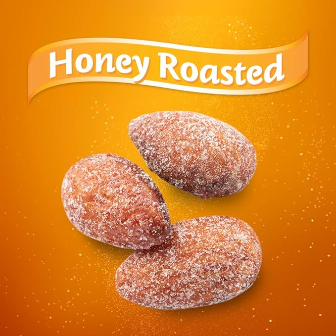 Blue Diamond Almonds Honey Roasted Snack 1 Pound 1)