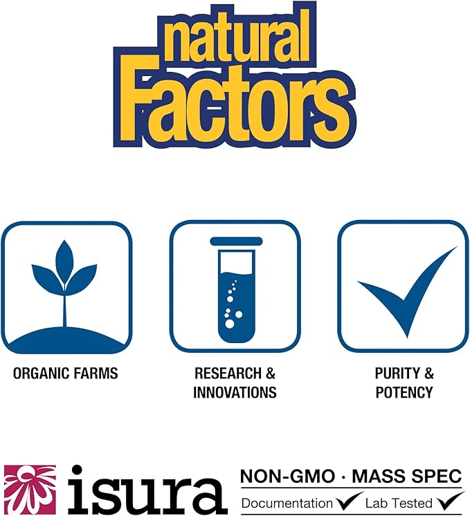 Natural Factors, Micronized L-Glutamine Drink Mix 5000 mg, 16 Oz