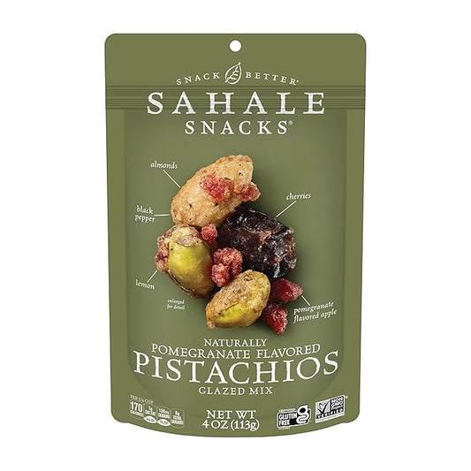 Sahale Snacks Pomegranate Pistachios Glazed Mix, 4 Ounces 6)