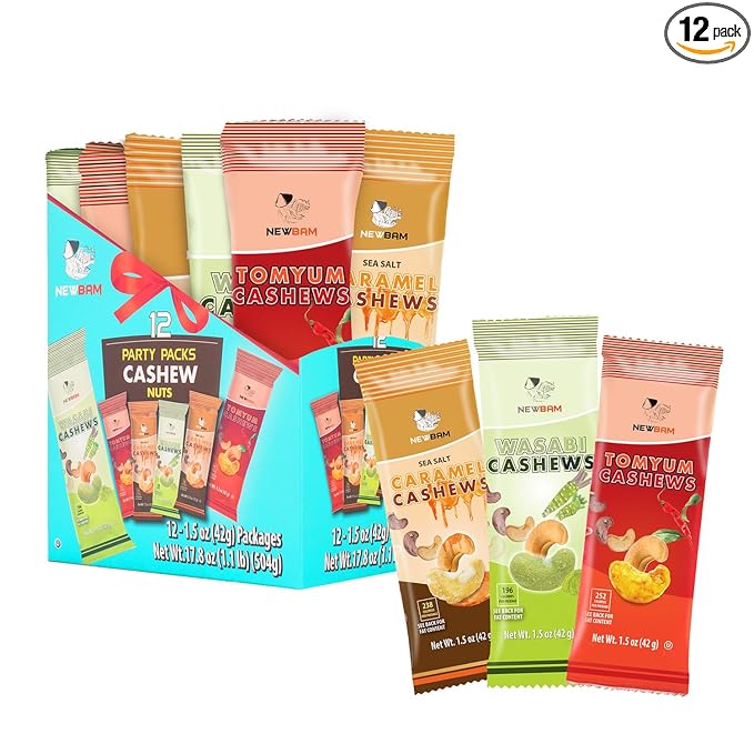 NEWBAM - 3 Flavor Cashew Snack