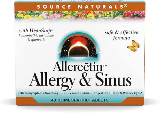 Source Naturals Allercetin, Homeopathic 48 Tablets