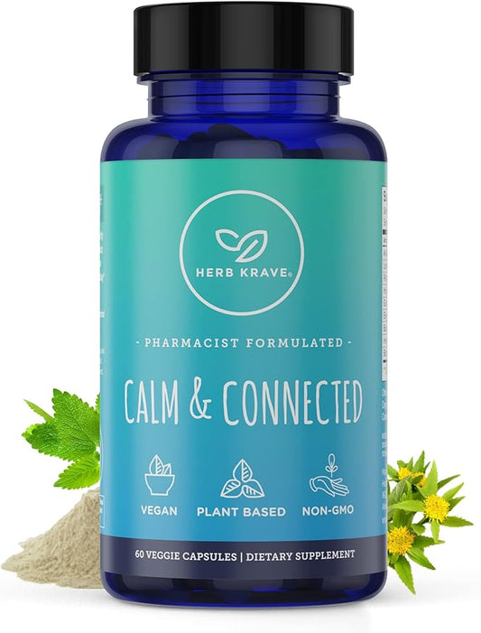 Calm & Connected -Stress Support & -60 Capsules (1)