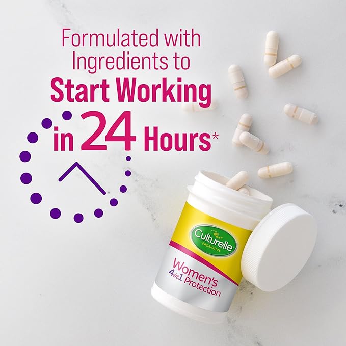 Culturelle Women's and Kids Daily Probiotics 30 Count 30 Single