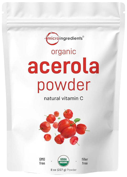 Organic Acerola Powder, 8oz