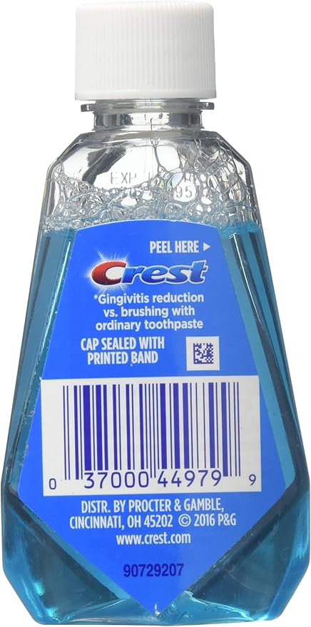 Crest Pro-Health Mouthwash, Alcohol Free, Multi-Protection 1.2 oz 2)