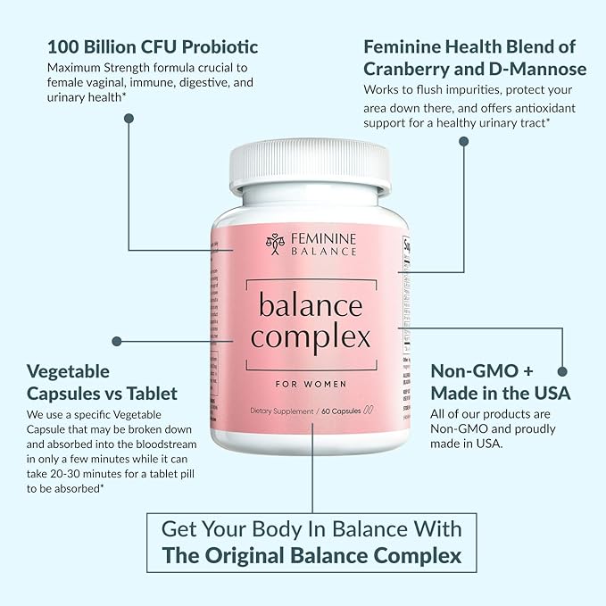 Balance Complex 17-in-1 Vaginal Health 100 60 Capsules