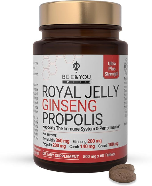 Bee and You Royal Jelly 60ct, 100% 100% Natural
