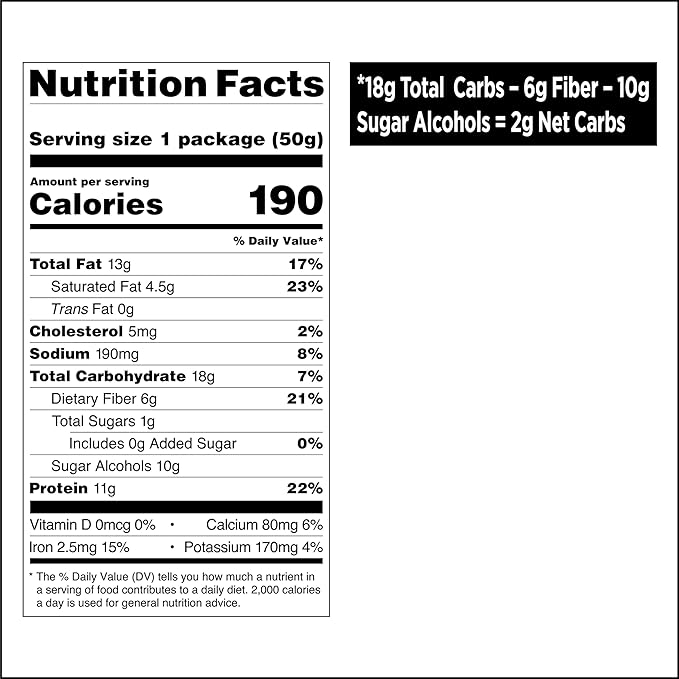 Quest Nutrition Frosted Cookies Twin Pack, Chocolate Cake, 1g Sugar, 11g Protein, 2g Net Carbs, Gluten Free, 16 Cookies