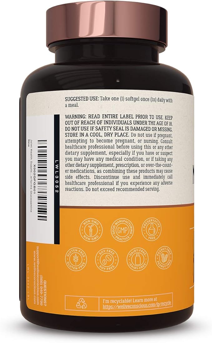 Live Conscious Joint Health Supplement (2 Pack)