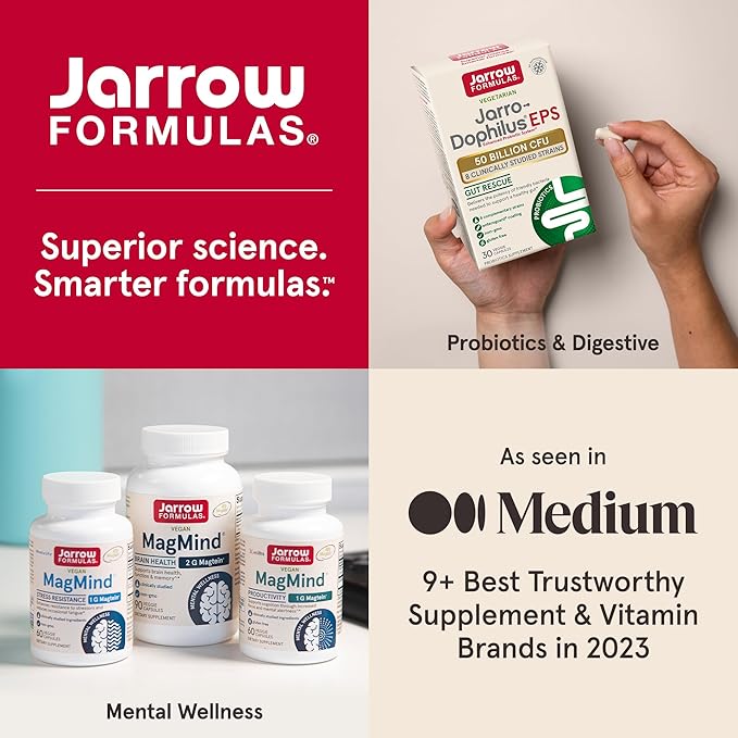 Jarrow Formulas Red Yeast Rice 1200 Co-Q10 100 100 mg 120 Veggie 60 Servings