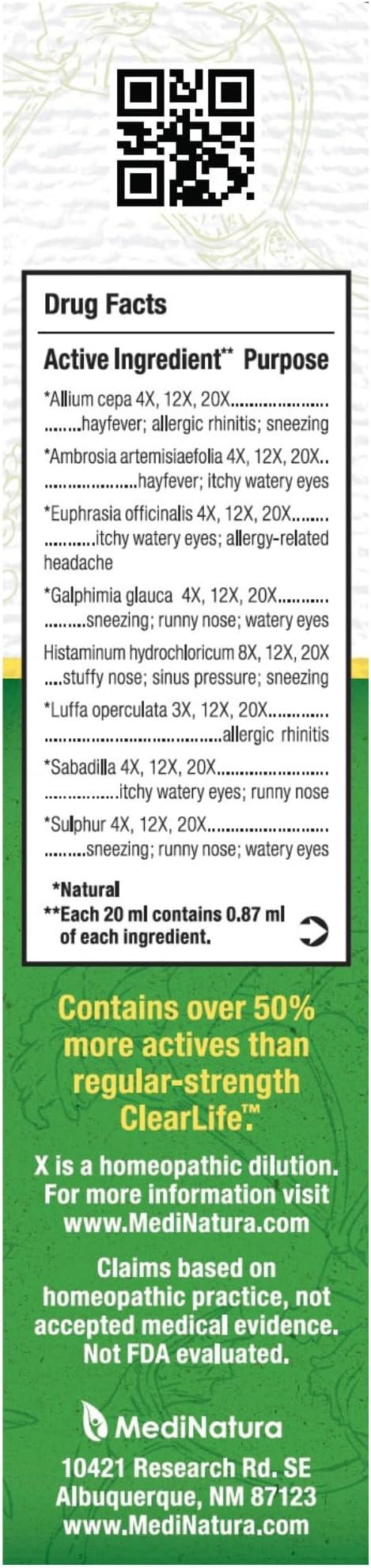 ClearLife Allergy Relief Nasal Spray 0.68 Ounce