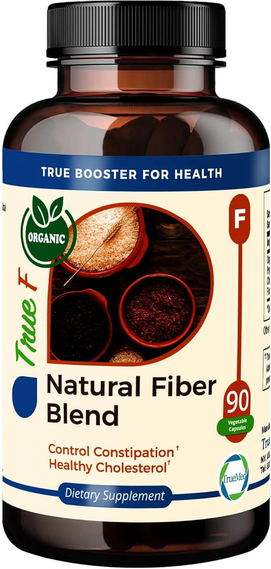 Natural Fiber Blend Supplement 750mg Organic