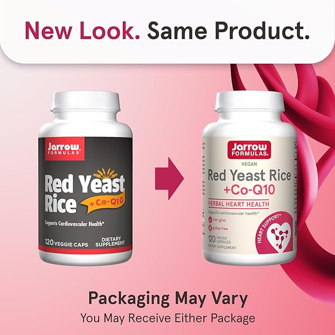 Jarrow Red Yeast Rice 1200mg & 2250mg -