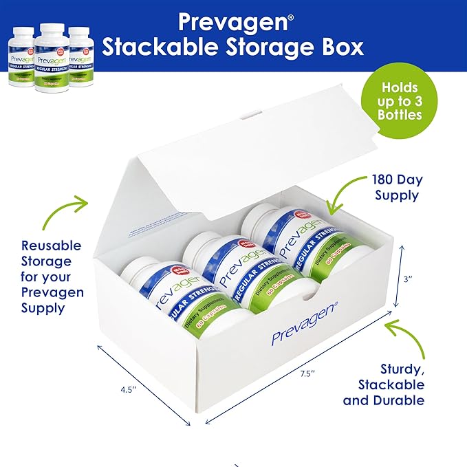 Prevagen Regular Strength 10mg, 60 Capsules |3 Pack|