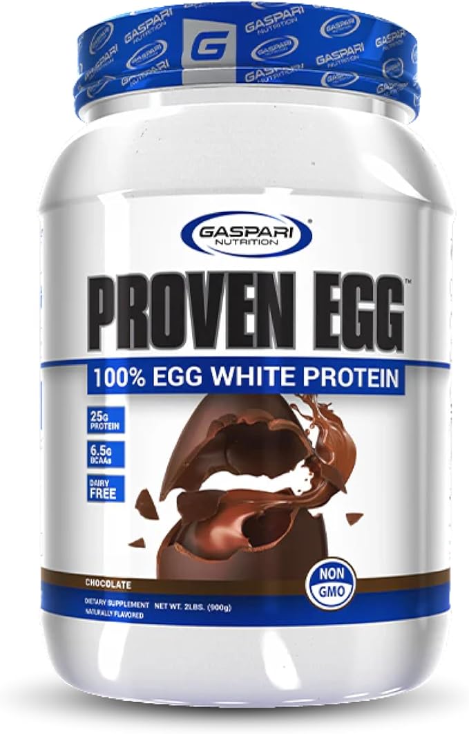 Gaspari Nutrition Proven Egg, 100% Egg 25g Protein, (2 lbs,