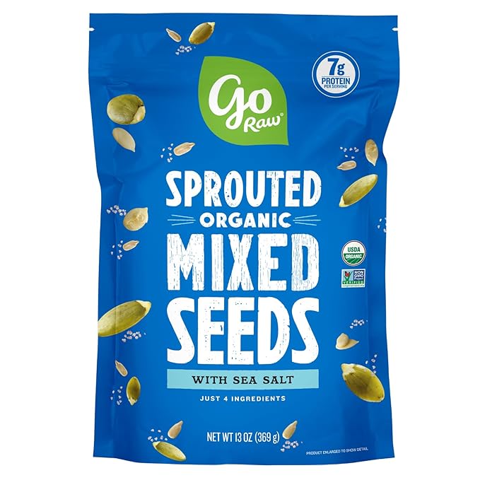 Go Raw Organic Sprouted Mixed Seeds, 13 oz,