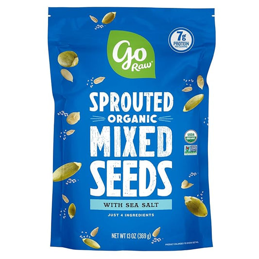 Go Raw Organic Sprouted Mixed Seeds, 13 oz,