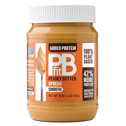 PBfit Peanut Butter: 10g Plant Based 16oz
