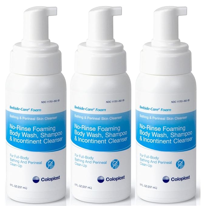 Bodywash Shampoo Bedside-care® Foam 8 Oz.