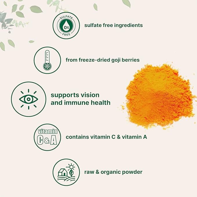 Organic Goji Powder, 16 Ounces 100% Natural