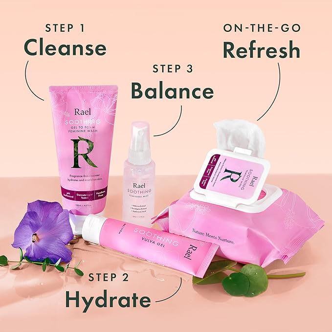 Rael Feminine Wash, Soothing Gel to (4.4 Fl 2)